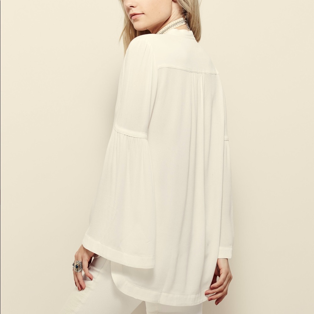 FREE PEOPLE Easy Girl Bell Sleeve Tunic